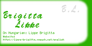 brigitta lippe business card